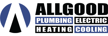 Allgood Plumbing, Heating & Cooling branch logo.