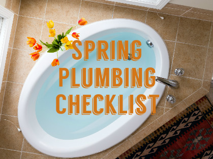 Spring Plumbing Checklist