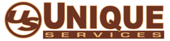 Unique Services branch logo.
