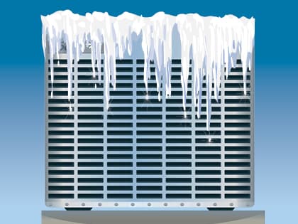 Frozen AC System