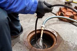 sewer line