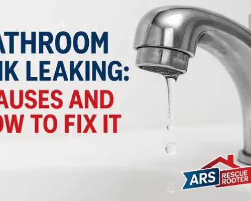 bathroom sink leaking